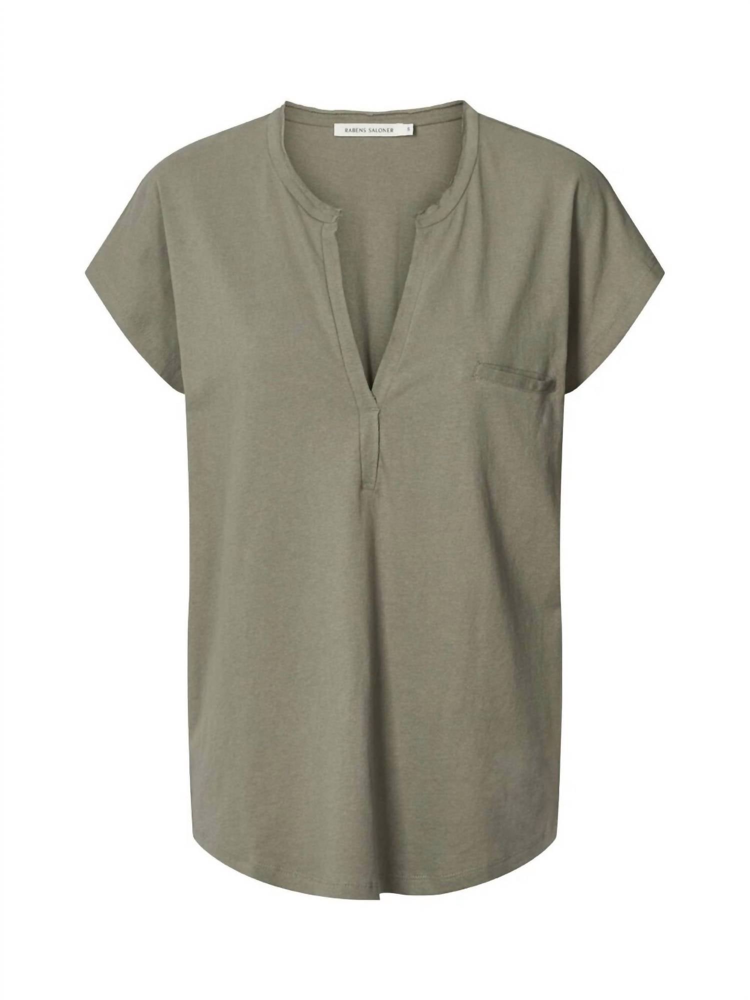 Women's Cap Sleeve Top In Blanca