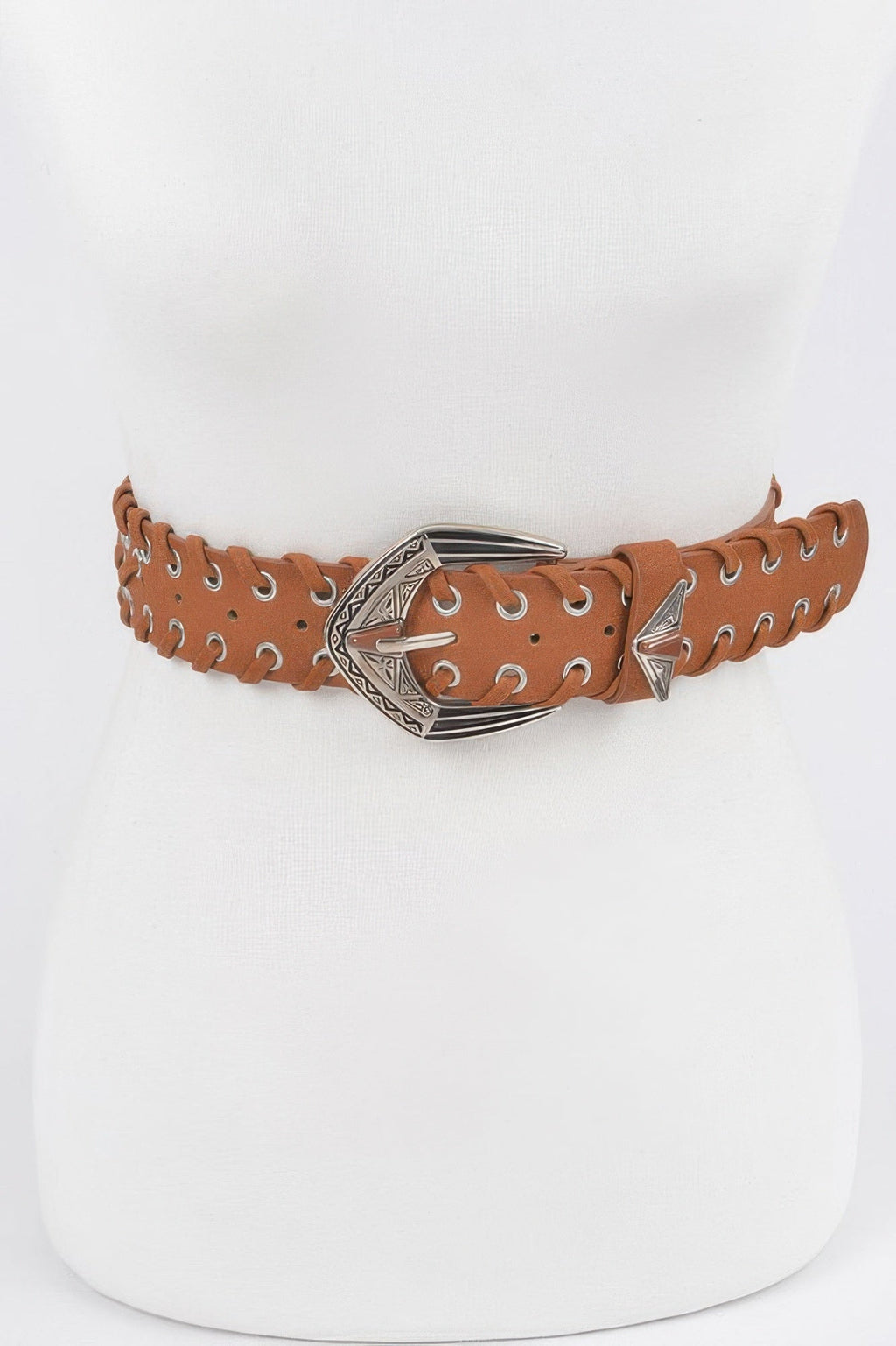 Multi Metal Eyelet Belt