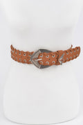 Multi Metal Eyelet Belt