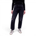 R13 DARK GREY 'BOYFRIEND' JEANS - SIZE 25