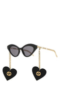 Gucci Women Two-Tone Acetate And Metal Sunglasses