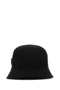 Prada Men Black Re-Nylon And Gabardine Hat