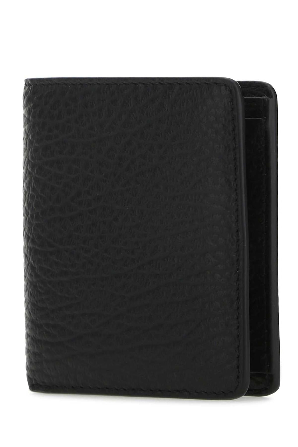 Maison Margiela Women Black Leather Wallet