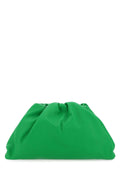 Bottega Veneta Women Grass Green Nappa Leather Teen Pouch Clutch