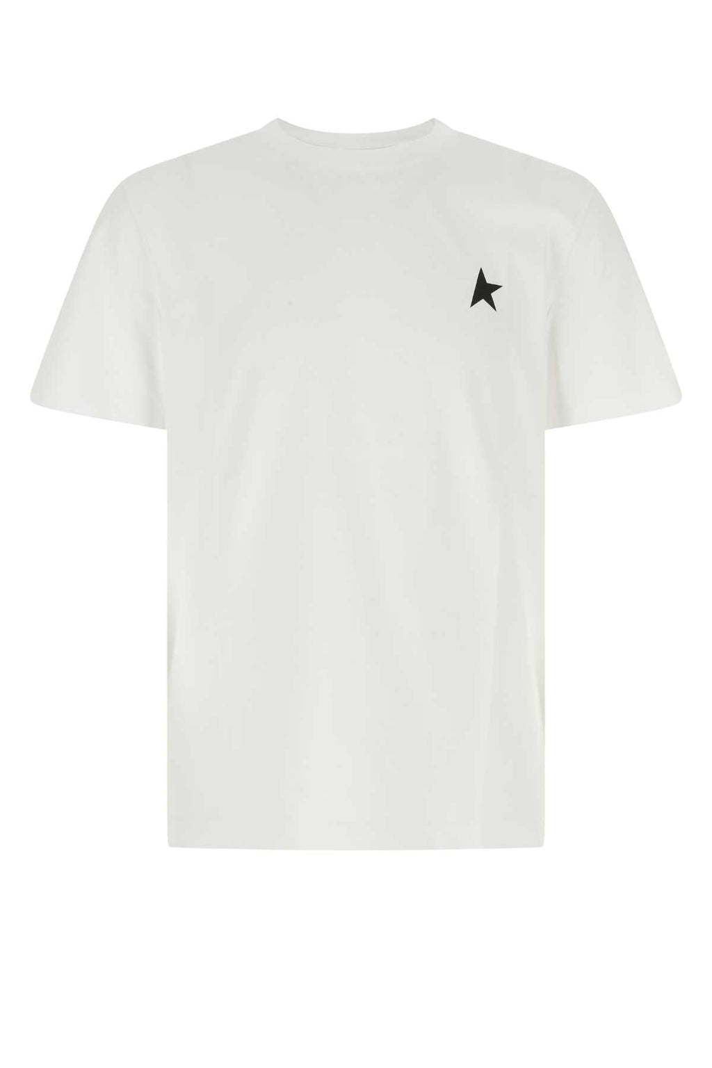 Golden Goose Deluxe Brand Men White Cotton T-Shirt