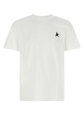 Golden Goose Deluxe Brand Men White Cotton T-Shirt