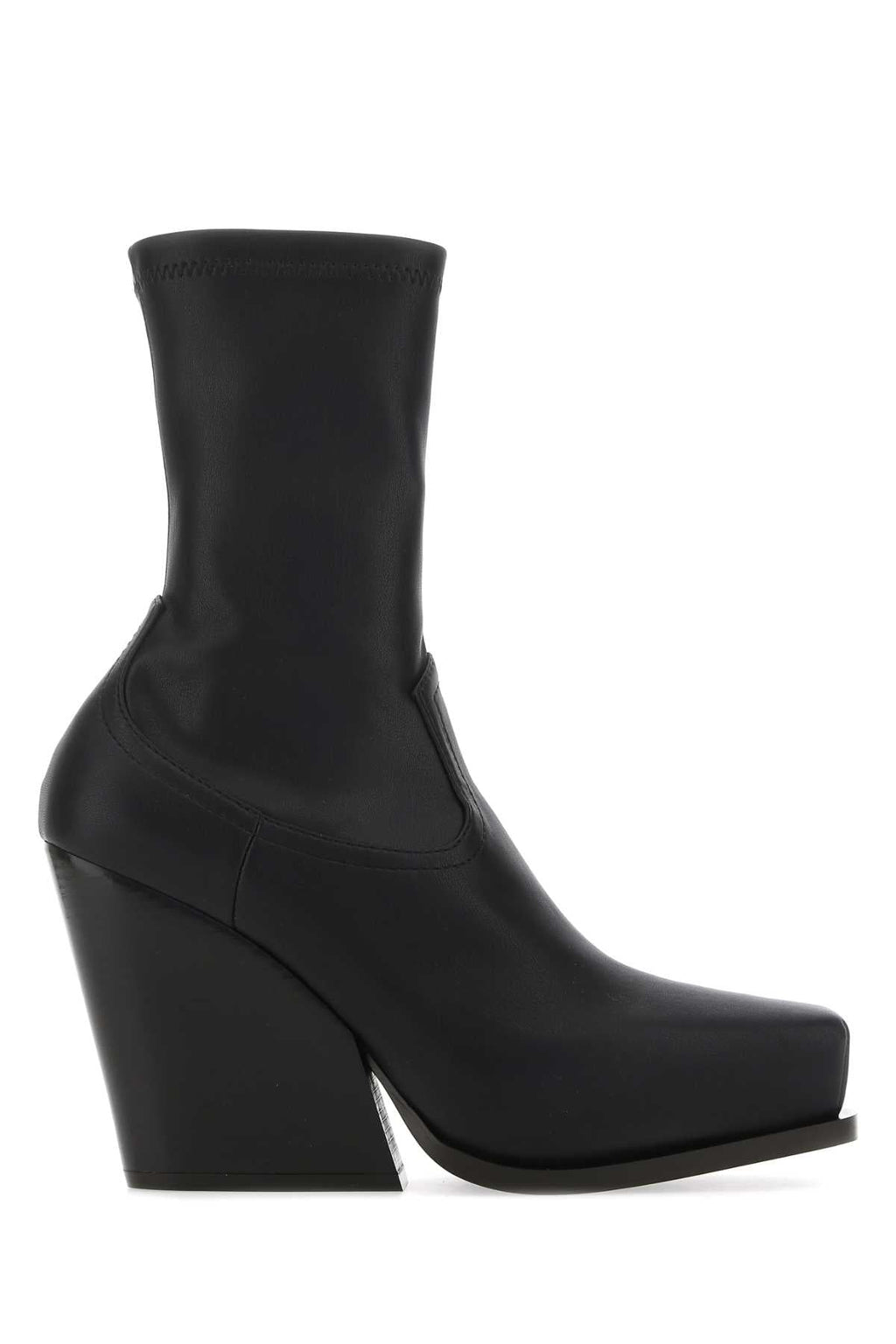 Stella Mccartney Women Black Alter Mat Cowboy Ankle Boots