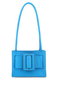 Boyy Women Light Blue Leather Bobby 18 Soft Shoulder Bag
