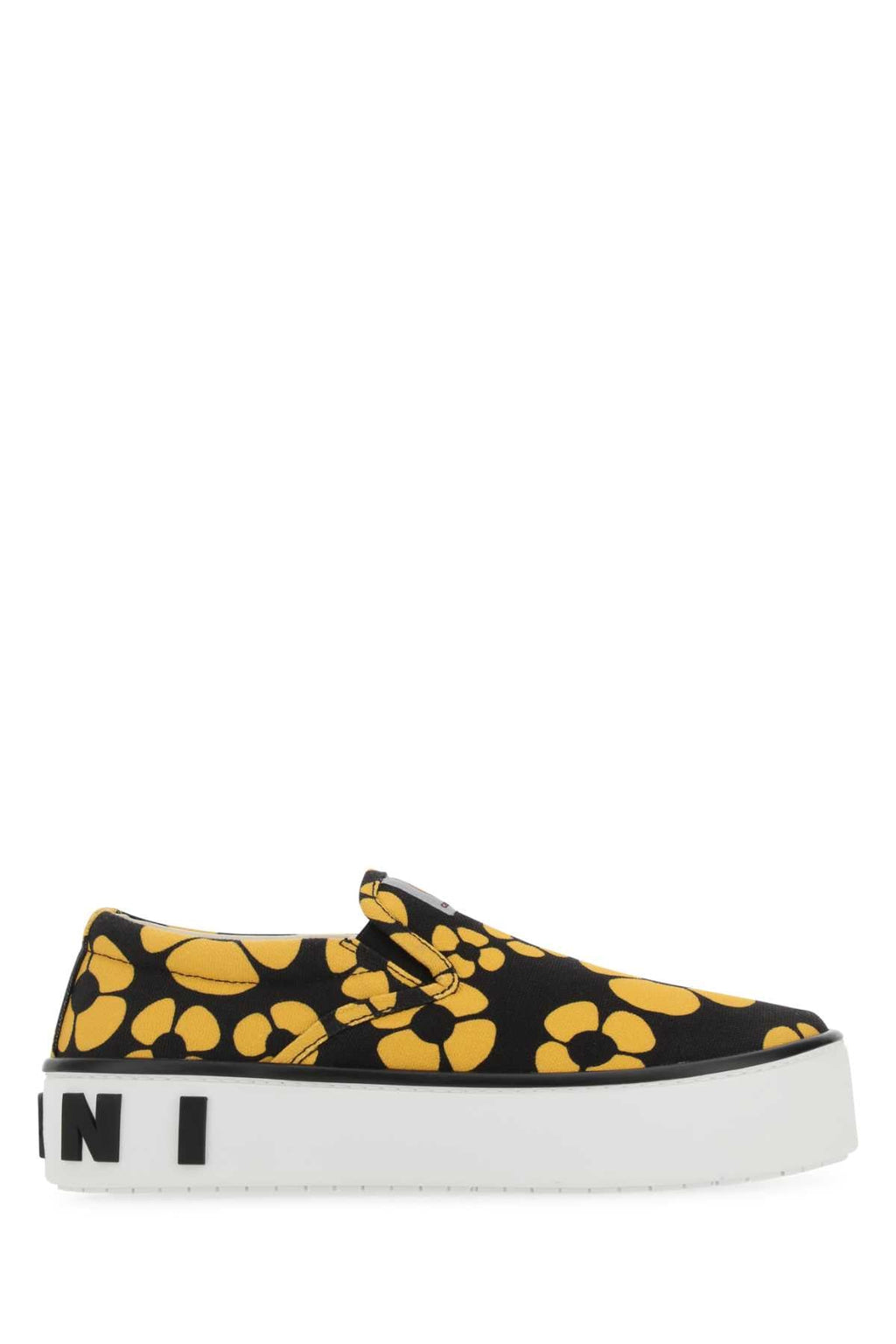 Marni Women Printed Canvas Slip Ons