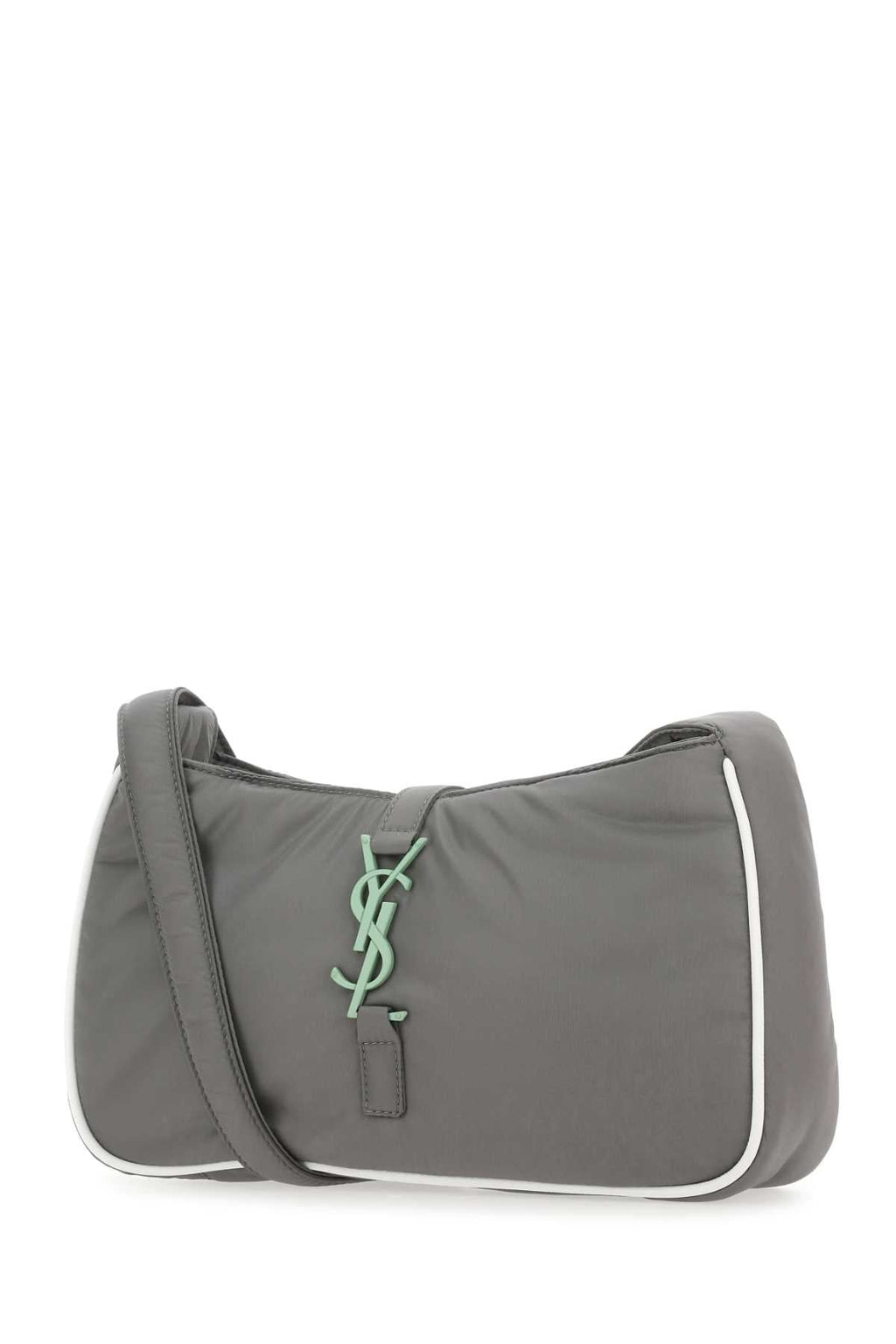 Saint Laurent Men Grey Econylâ® Le 5 Ã€ 7 Shoulder Bag