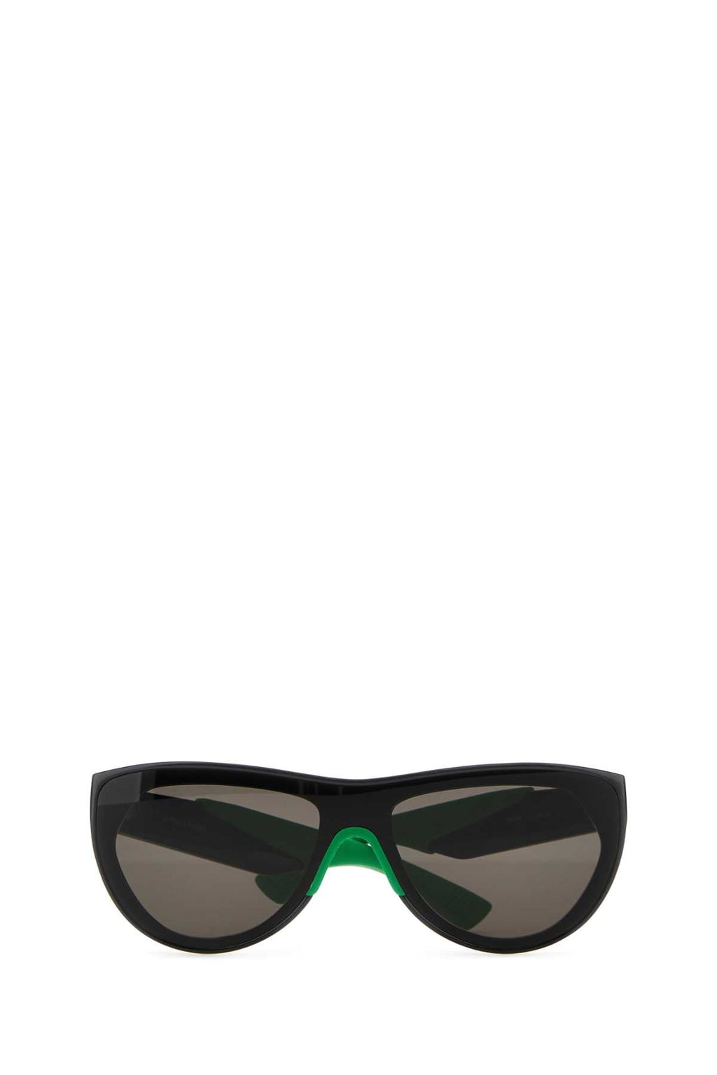 Bottega Veneta Women Two-Tone Acetate And Rubber Mitre Sunglasses