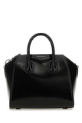 Givenchy Women Black Leather Mini Antigona Handbag