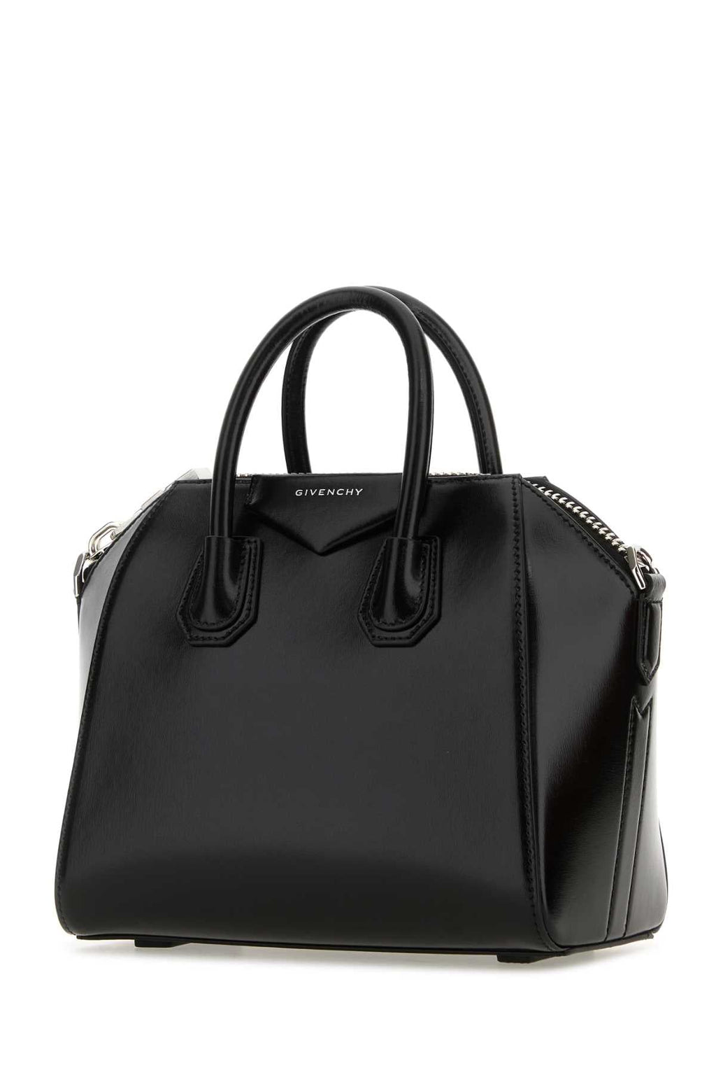 Givenchy Women Black Leather Mini Antigona Handbag