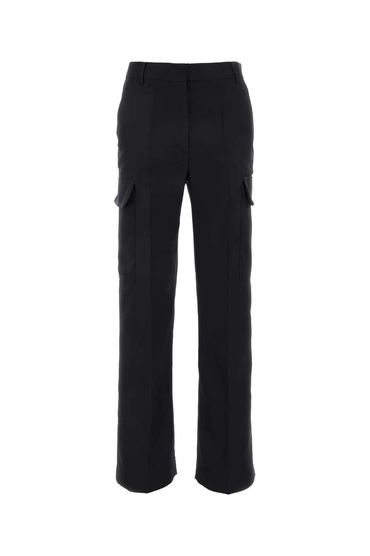 Stella Mccartney Women Midnight Blue Alter Mat Cargo Pant
