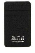Maison Margiela Men Black Leather Card Holder