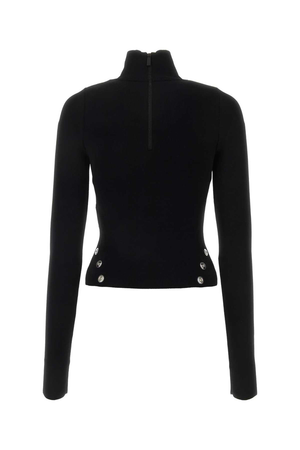Off White Women Black Viscose Blend Top