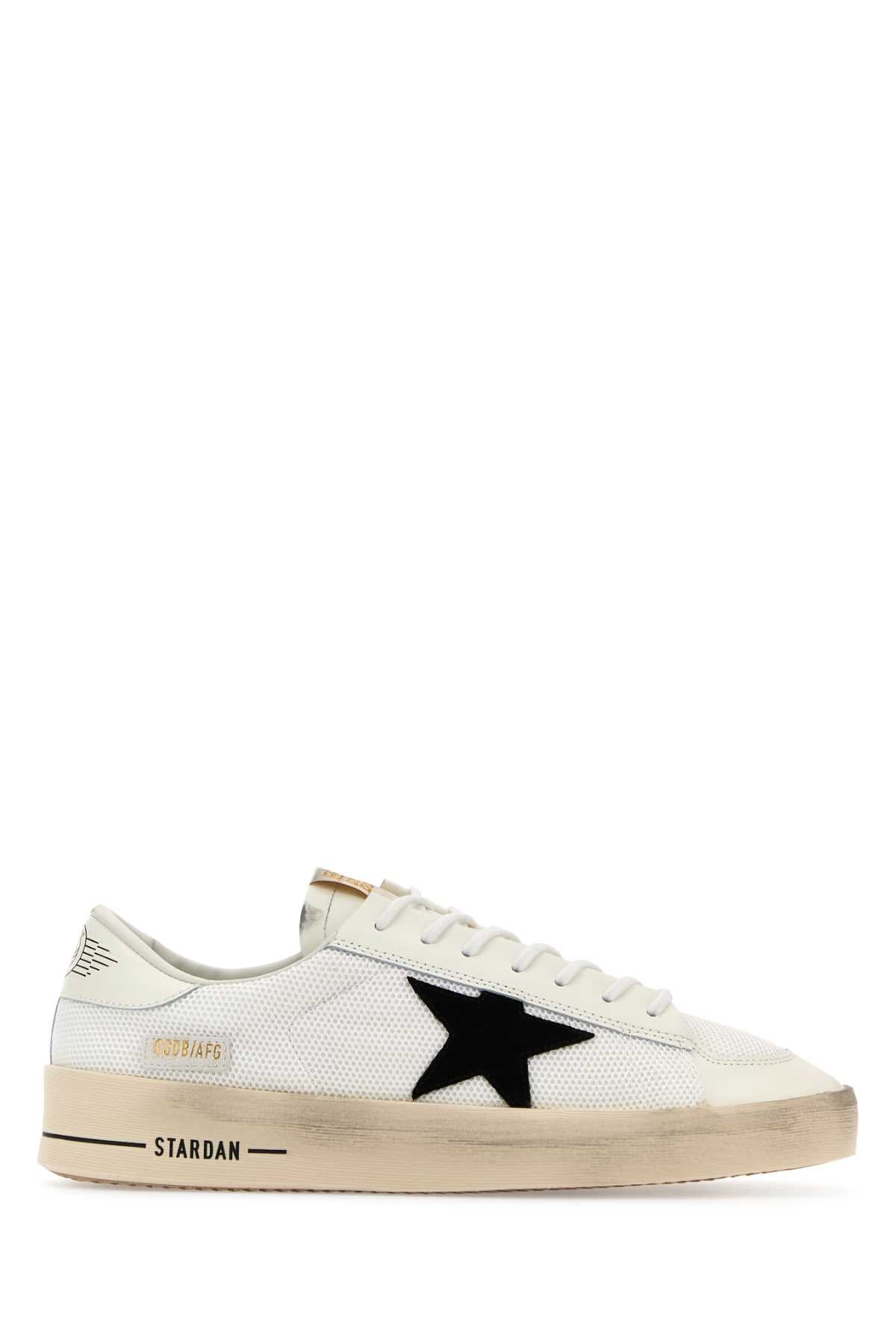 Golden Goose Deluxe Brand Men Multicolor Leather And Mesh Stardan Sneakers