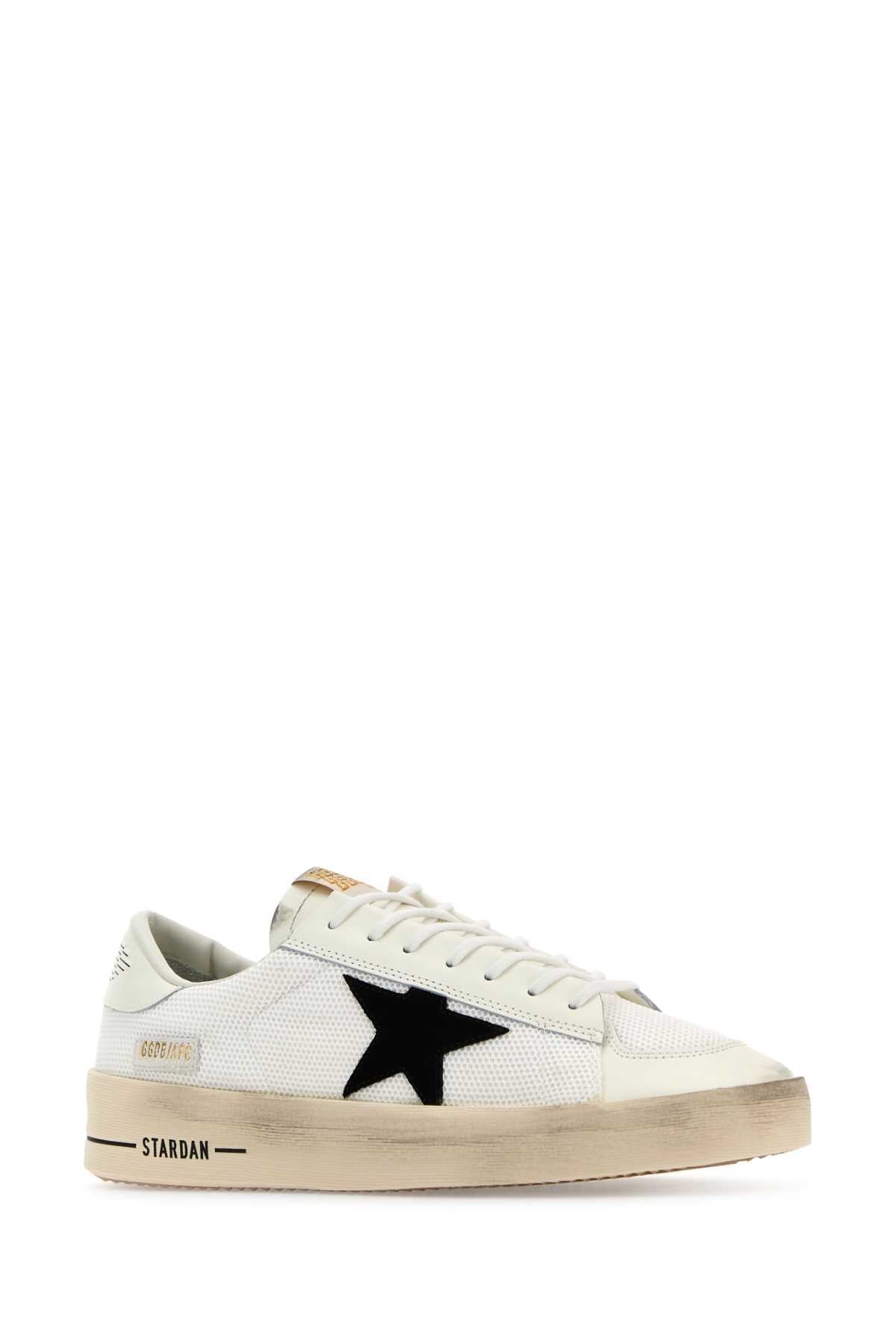Golden Goose Deluxe Brand Men Multicolor Leather And Mesh Stardan Sneakers