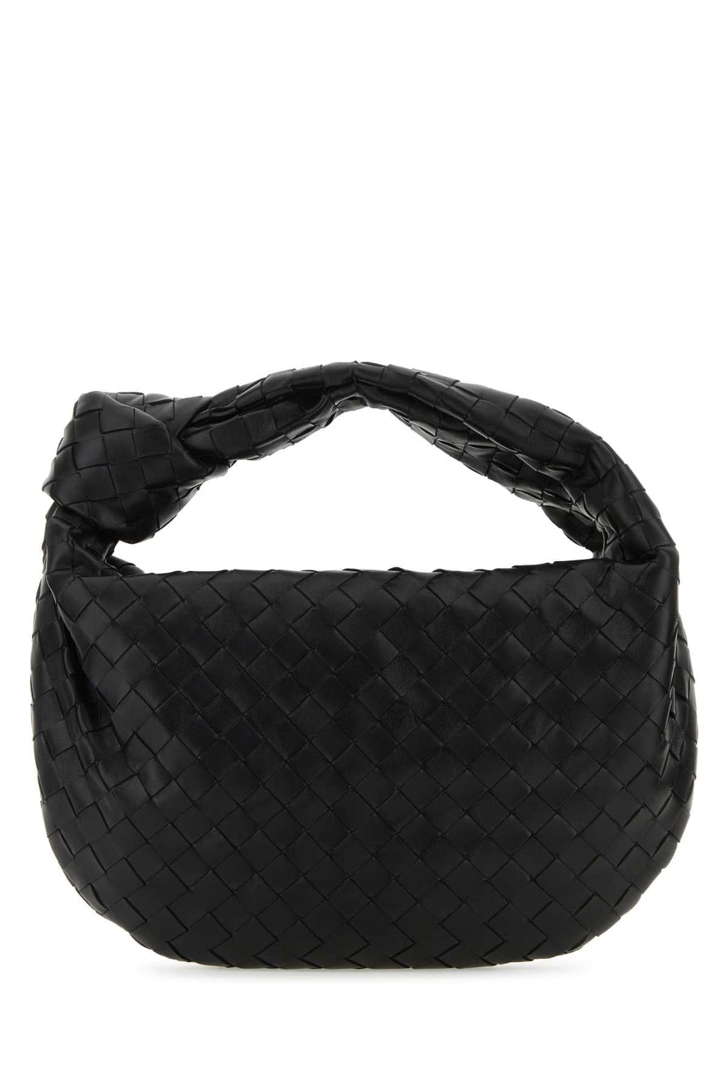 Bottega Veneta Women Black Leather Teen Jodie Handbag