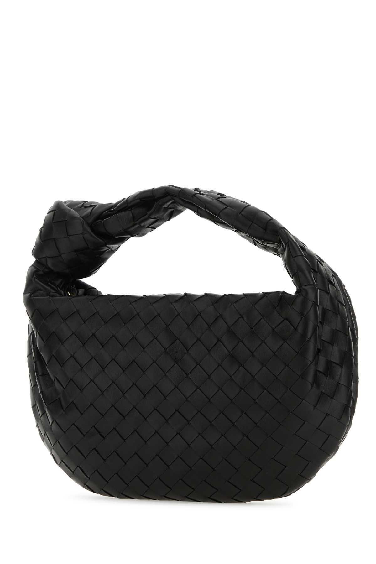 Bottega Veneta Women Black Leather Teen Jodie Handbag