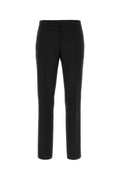 Versace Men Black Wool Blend Pant