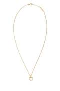 Salvatore Ferragamo Women Gold Metal Gancini Necklace
