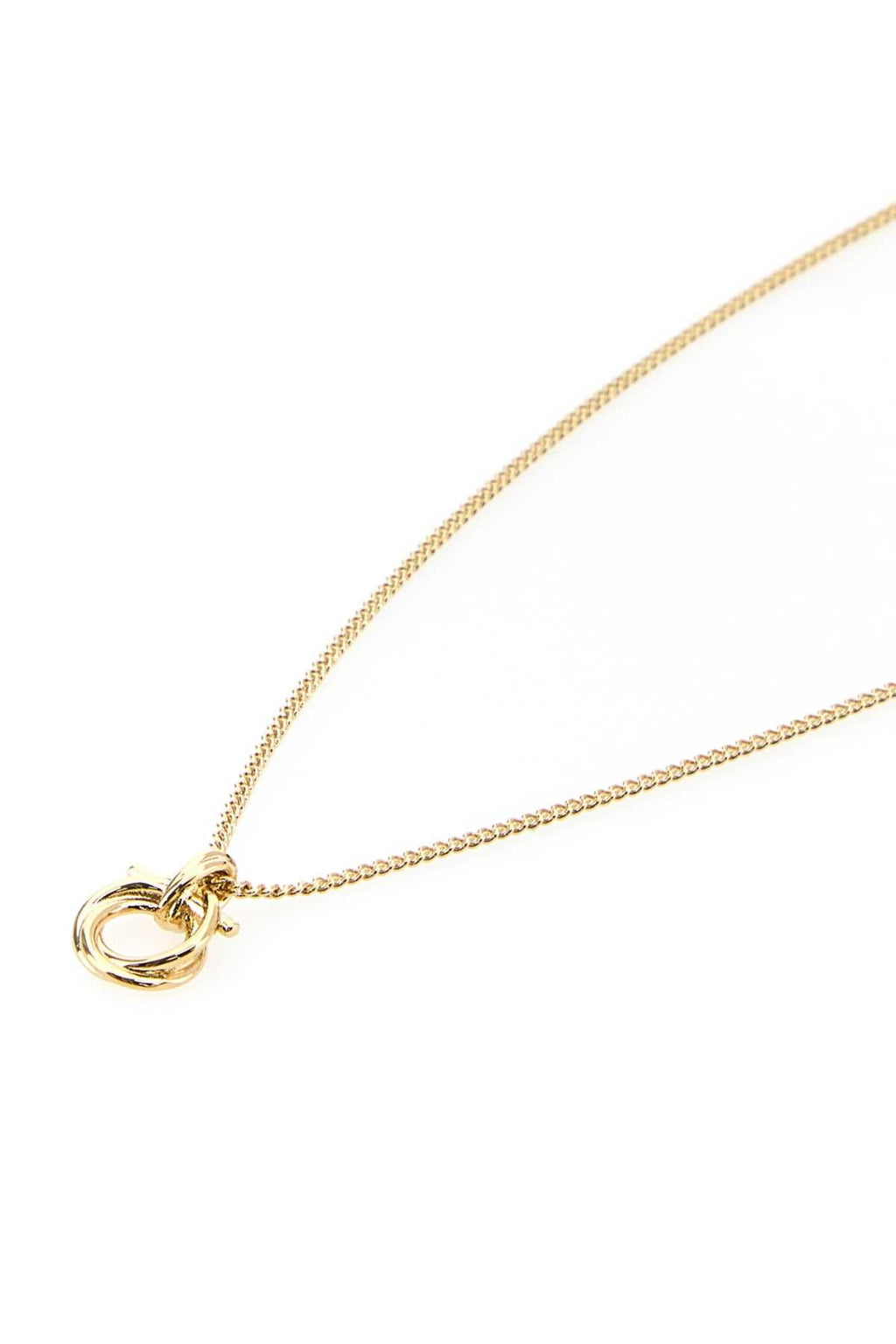 Salvatore Ferragamo Women Gold Metal Gancini Necklace