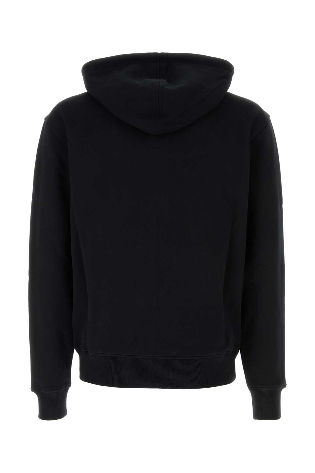 Ami Men Black Cotton Sweatshirt