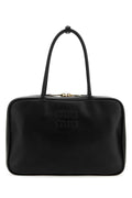 Miu Miu Women Black Leather Handbag