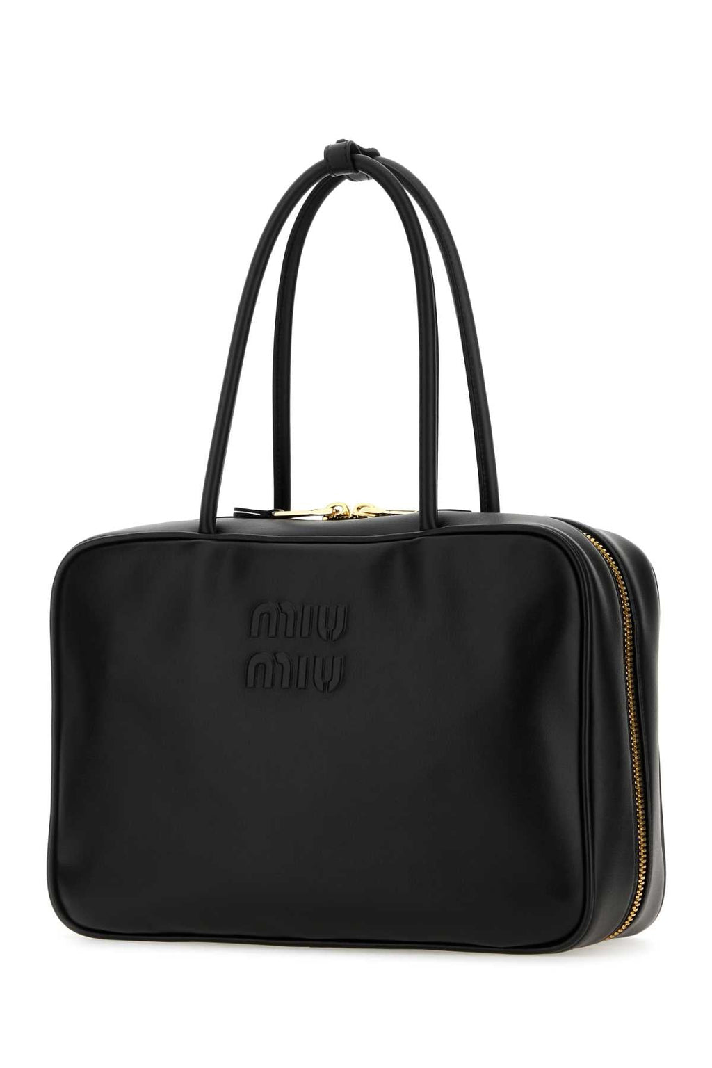Miu Miu Women Black Leather Handbag