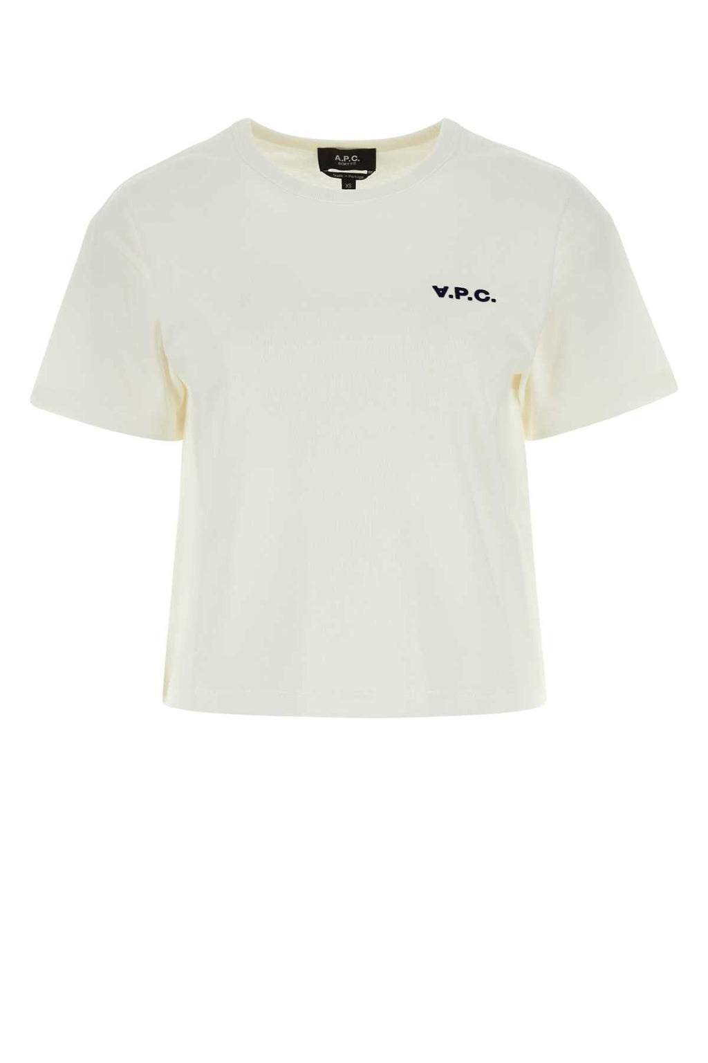 A.P.C. Women Ivory Cotton T-Shirt