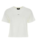 A.P.C. Women White Cotton T-Shirt