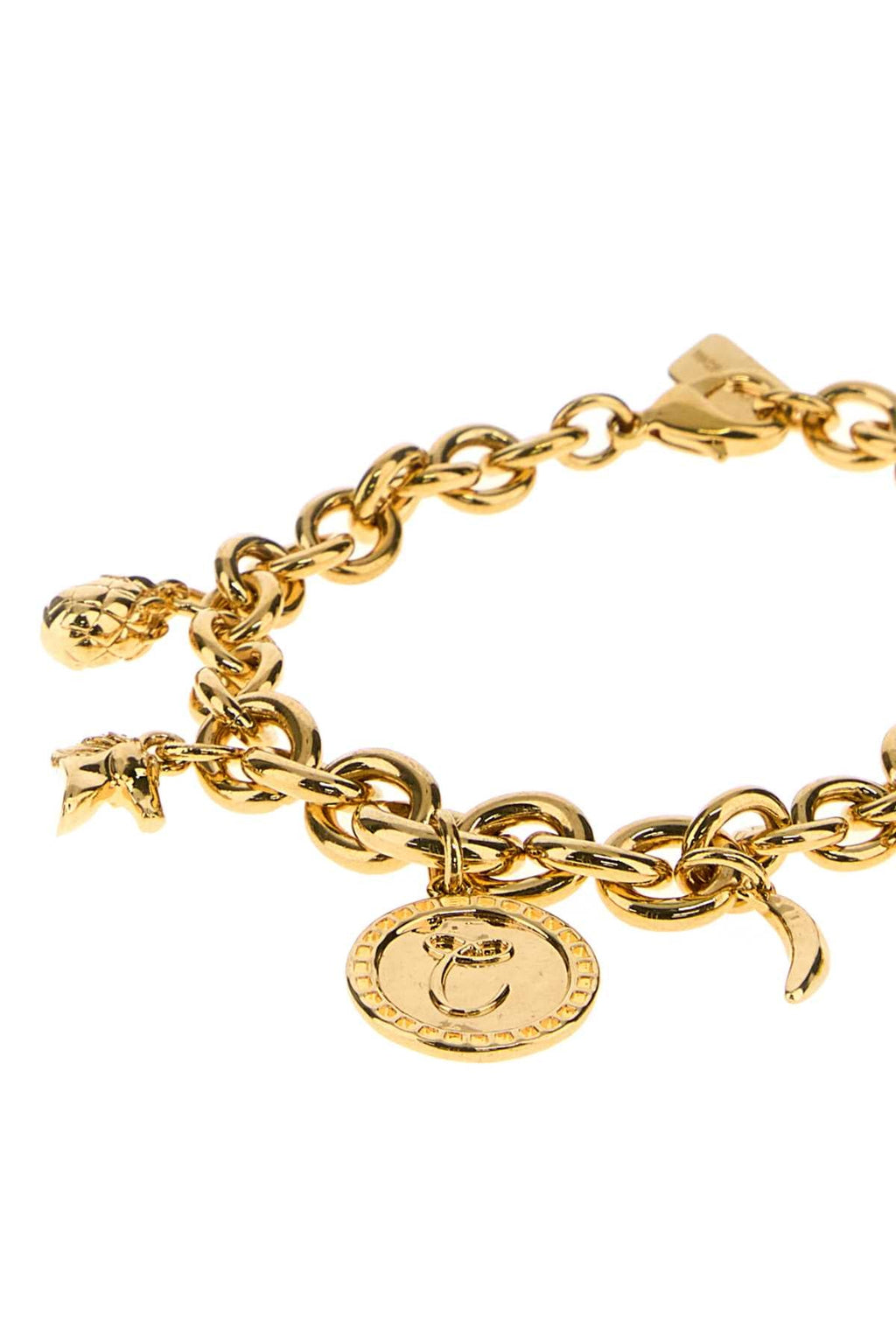 Chloe Women Gold Metal Chloã¨ Charms Bracelet