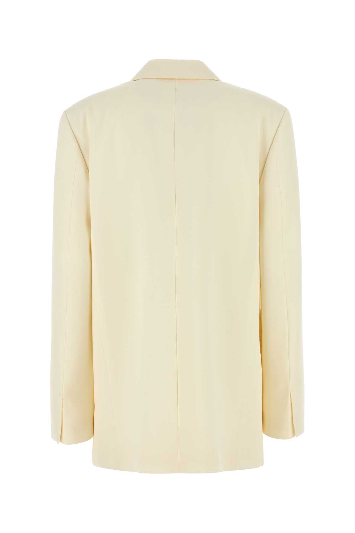 Jil Sander Women Cream Wool Blazer