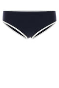 Miu Miu Women Midnight Blue Stretch Nylon Bikini Bottom