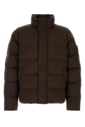 Stone Island Men Brown Wool Down Jacket