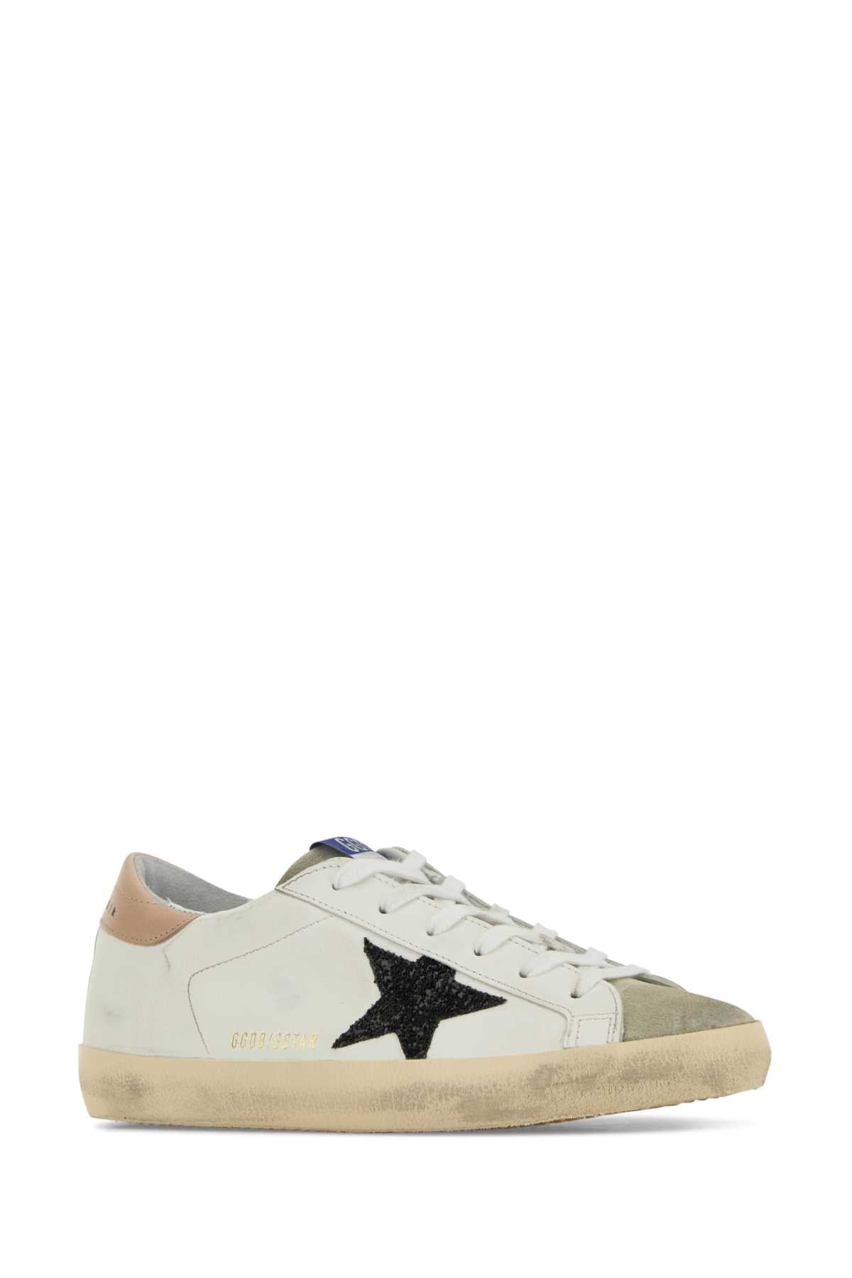Golden Goose Deluxe Brand Women White Leather Superstar Sneakers