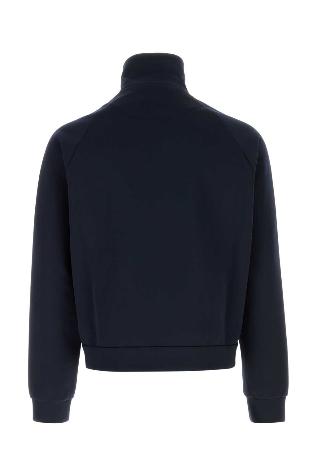 Prada Men Navy Blue Tech Fabric Sweatshirt