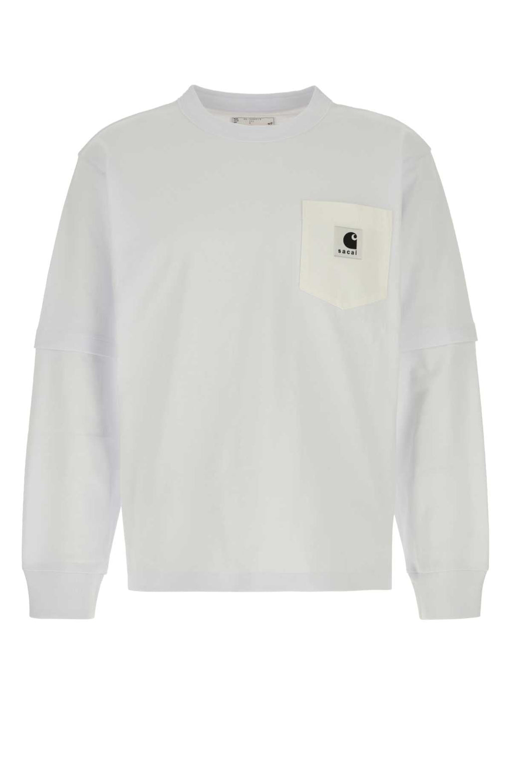 Sacai Unisex White Cotton Sacai X Carhartt Wip T-Shirt