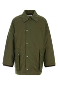Our Legacy Men Green Cotton Blend Hunter Jacket