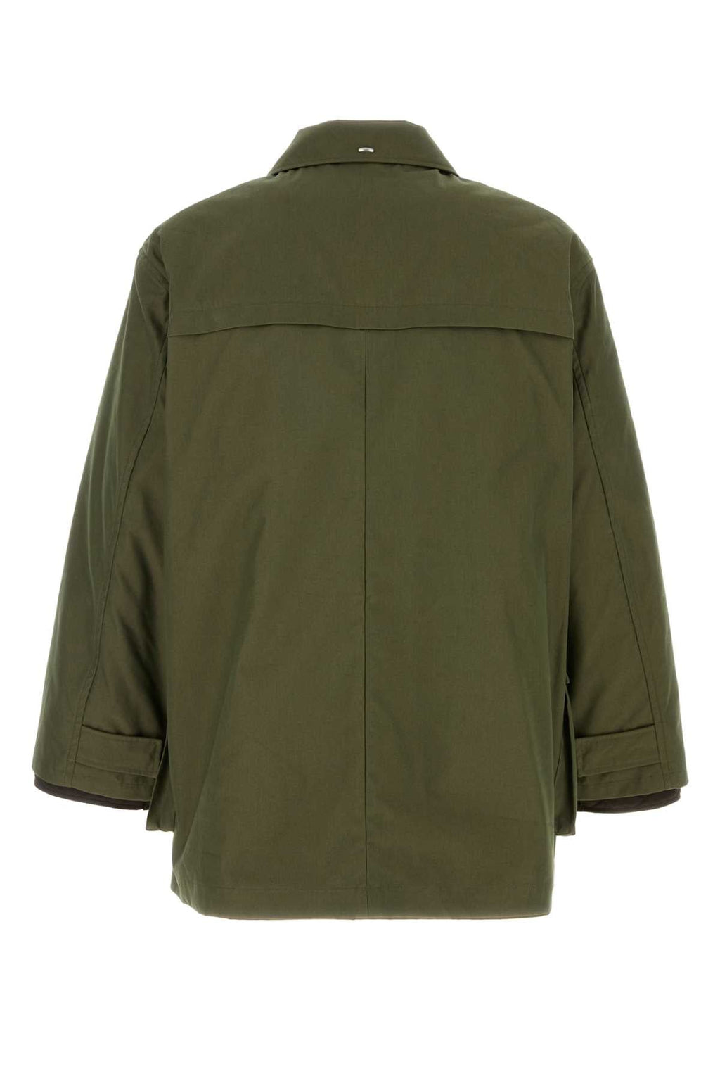 Our Legacy Men Green Cotton Blend Hunter Jacket