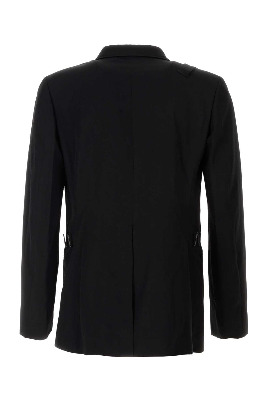 Yohji Yamamoto Men Black Wool Blazer