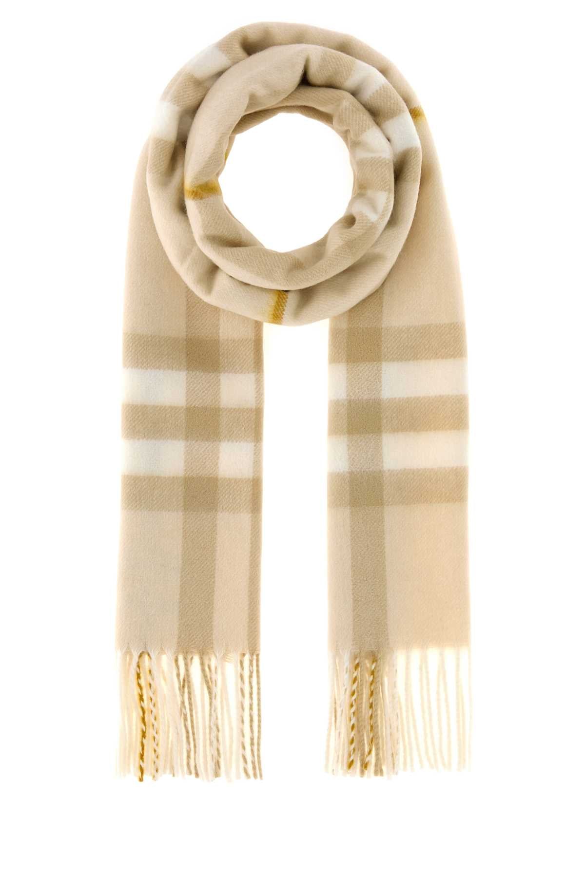 Burberry Unisex Embroidered Cashmere Scarf