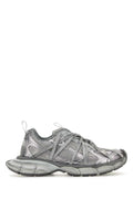 Balenciaga Men Grey Mesh And Rubber 3Xl Extreme Sneakers