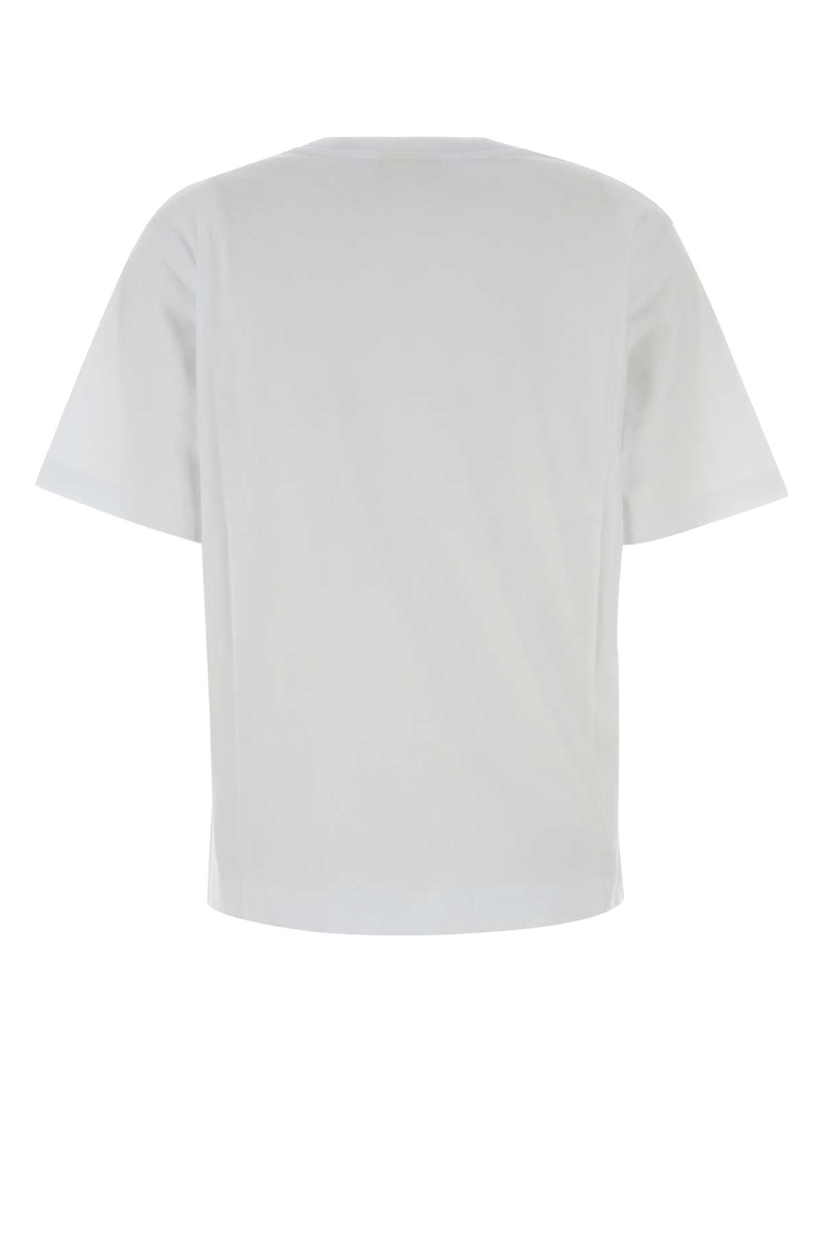 Dries Van Noten Women White Cotton Heydu T-Shirt