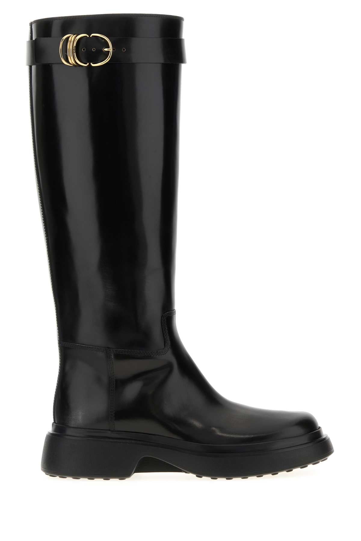 Tod's Women Black Leather Boots