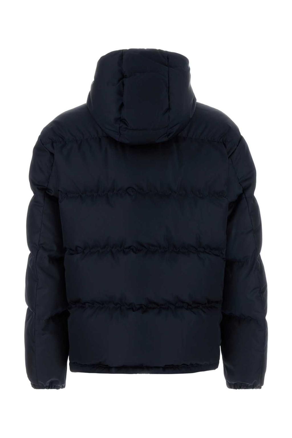 Prada Men Navy Blue Re-Nylon Down Jacket