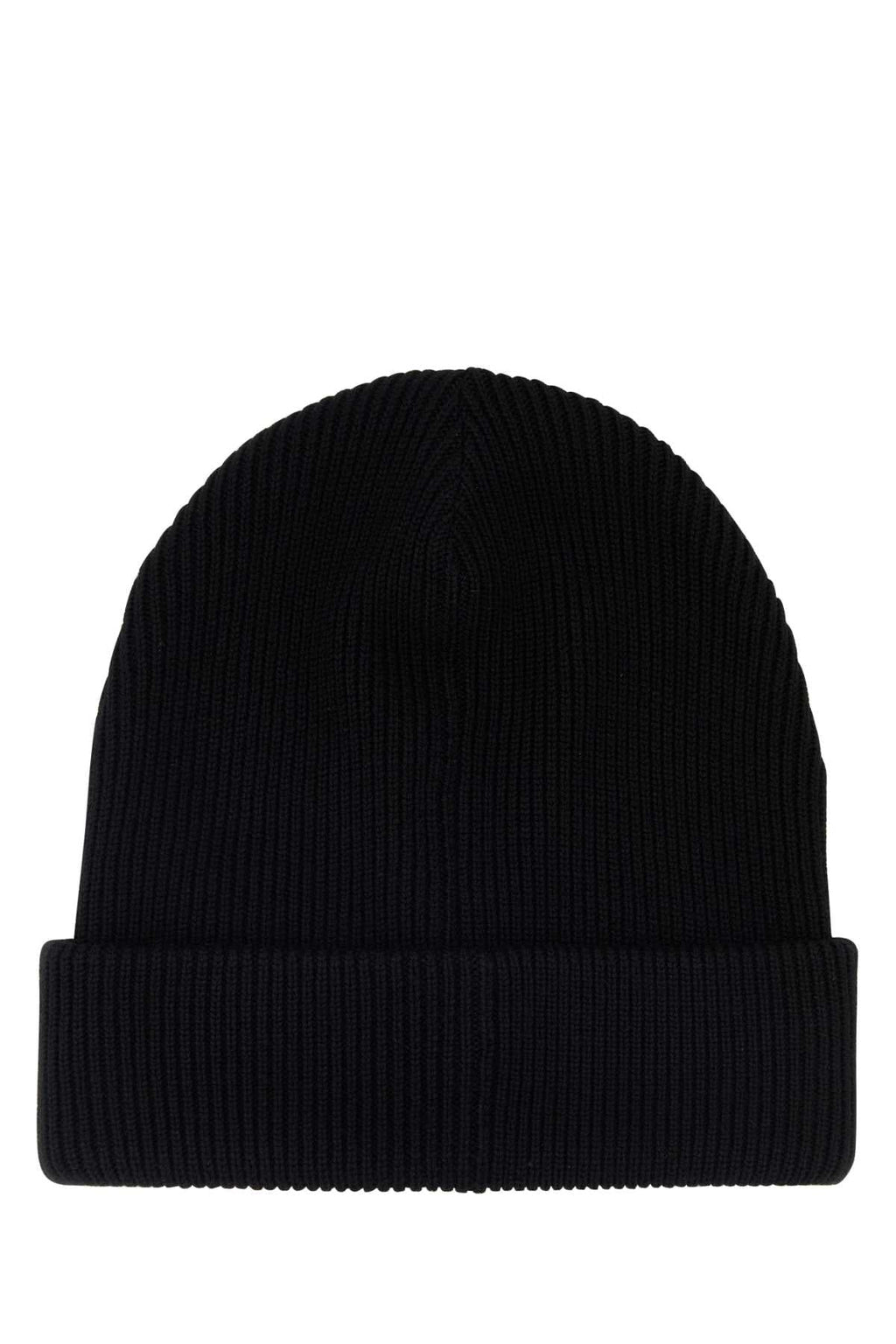 Gucci Men Black Wool Beanie Hat