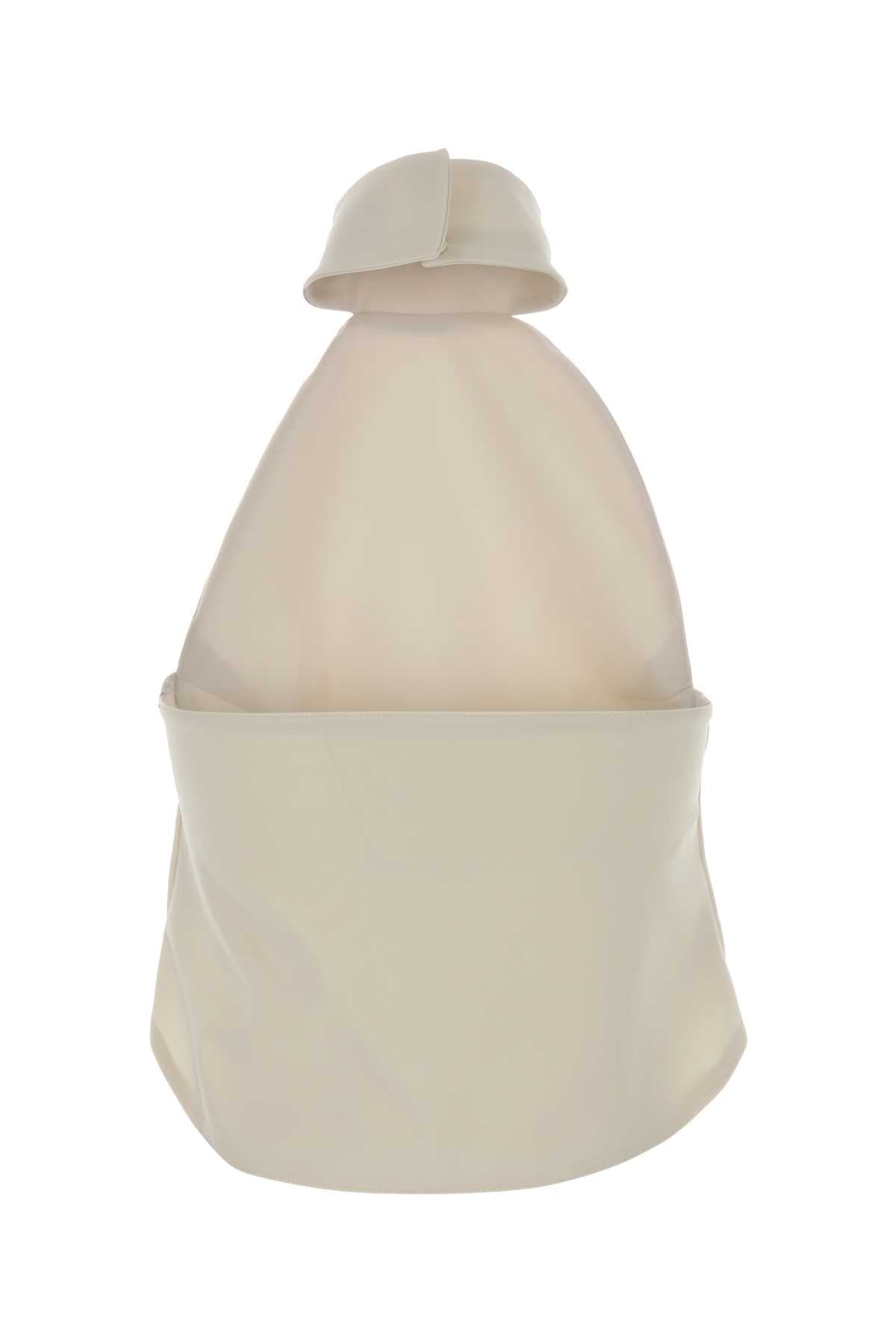 Courreges Women White Crepe Eclipse Top