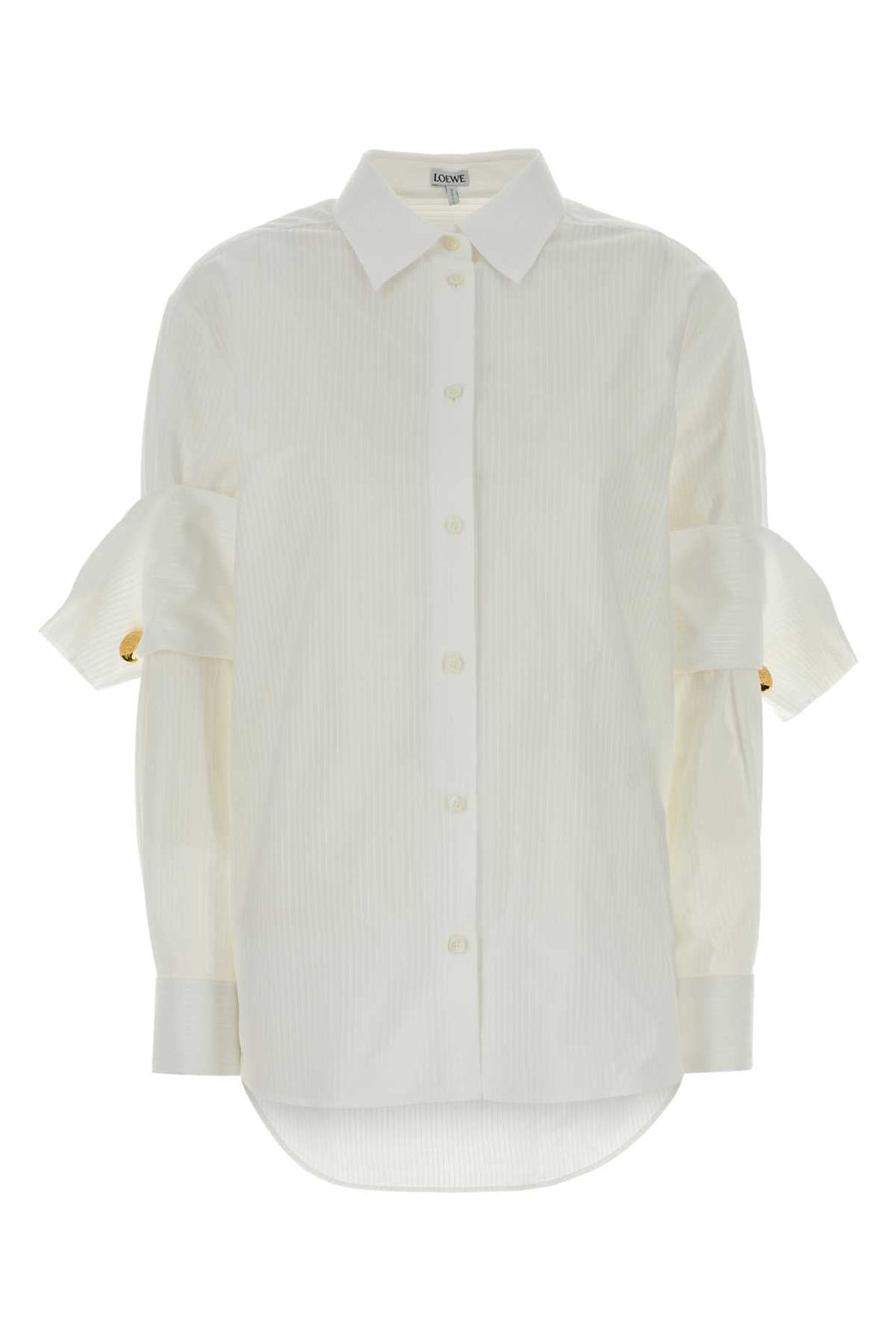 Loewe Women White Cotton Shirt